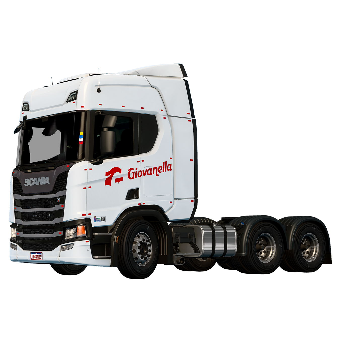 SKIN GIOVANELLA TRANSPORTES - SCANIA R NTG - CRJ MODDING
