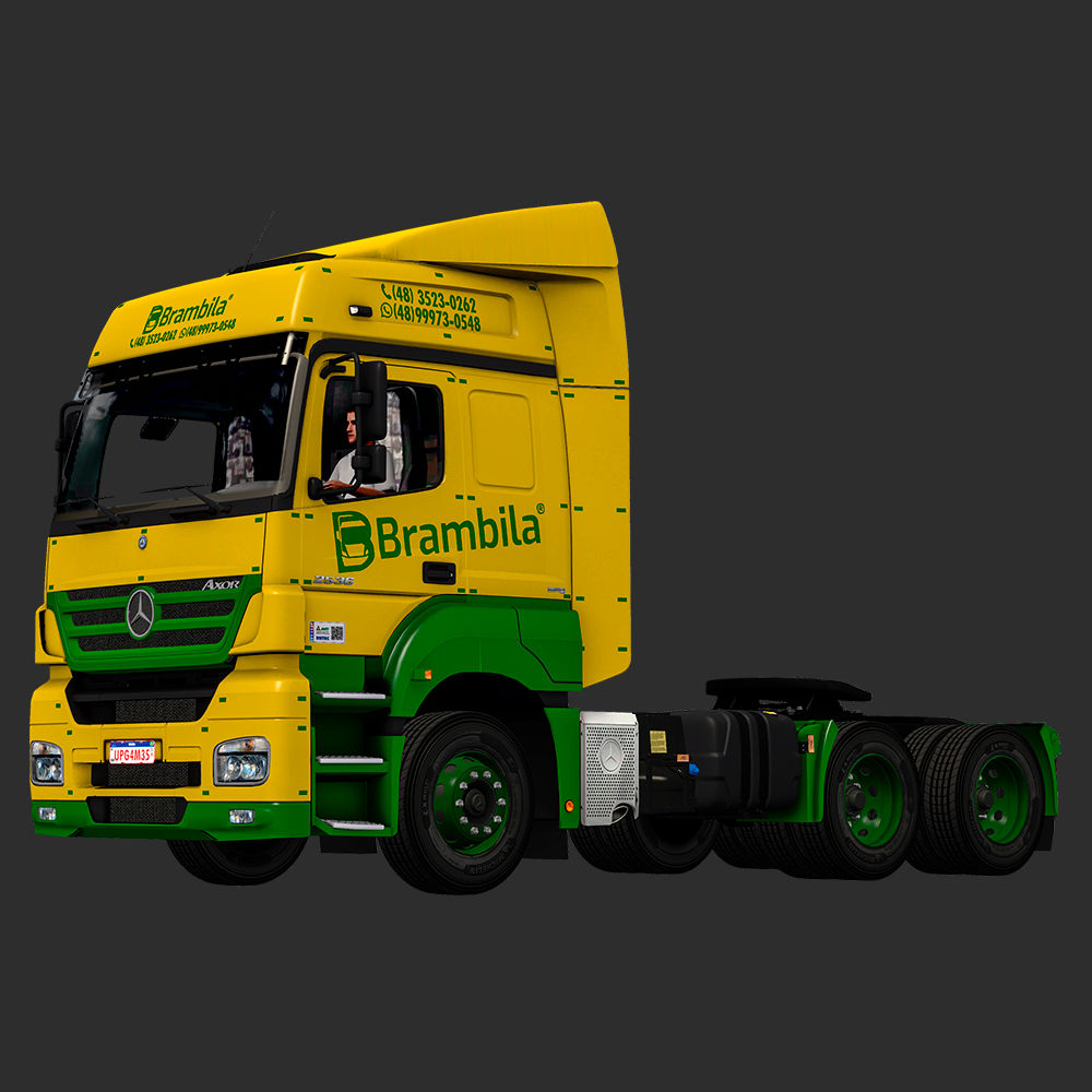 SKIN BRAMBILA - MERCEDES-BENZ AXOR - RBZ MODS