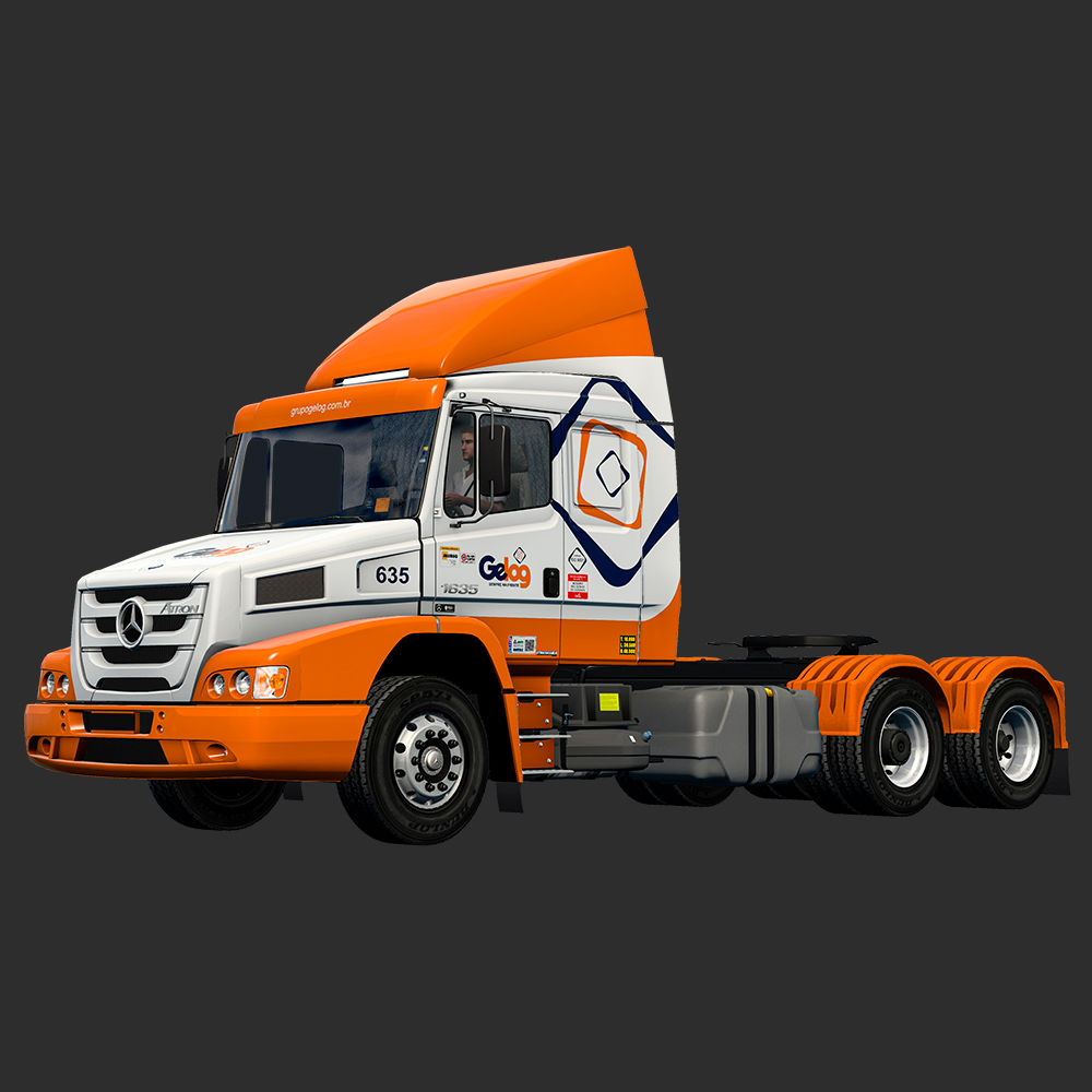 SKIN GELOG - MERCEDES-BENZ ATRON 1635 - RCSHOP