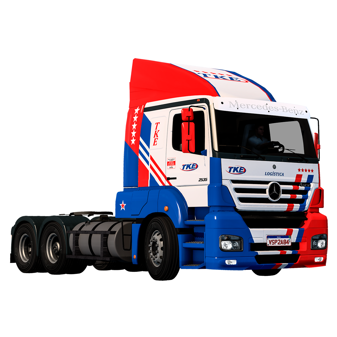 SKIN TKE LOGISTICA - MERCEDES-BENZ AXOR - VSP