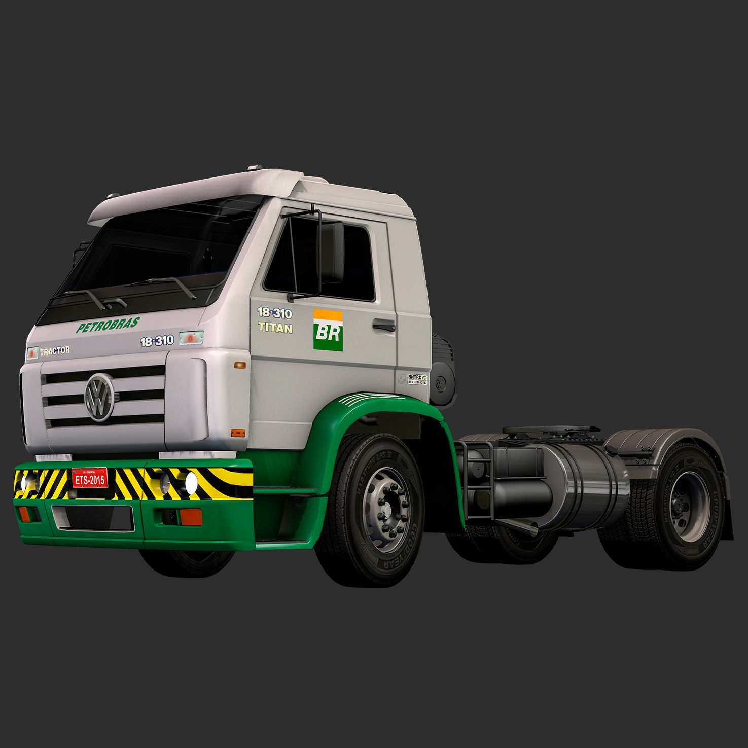 SKIN PETROBRAS - VW TITAN - MODSHOP