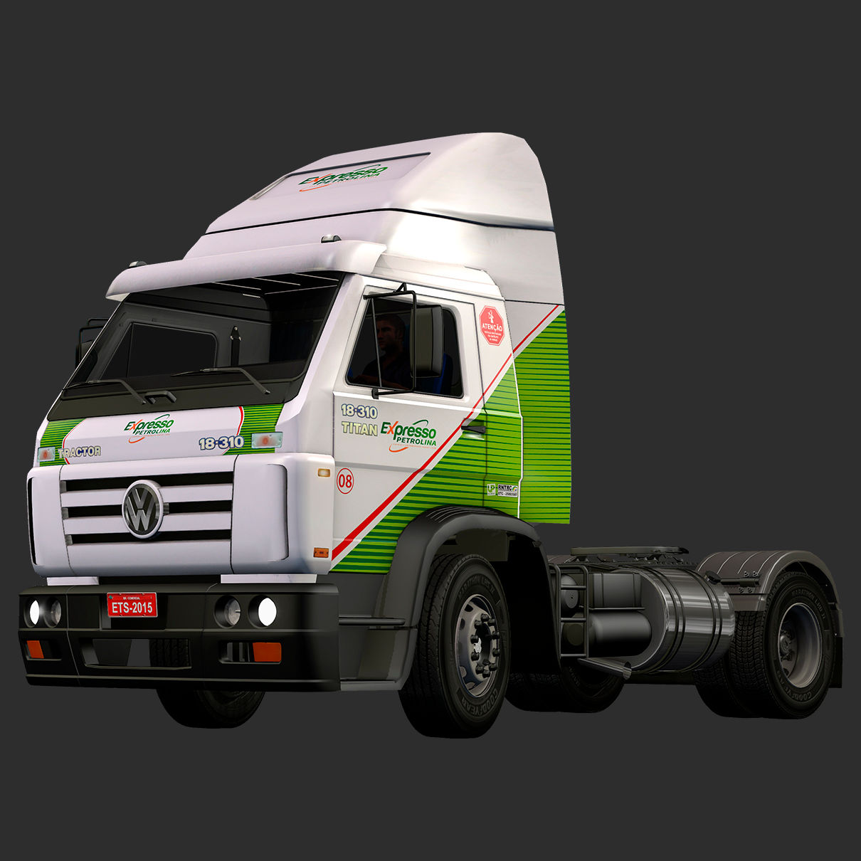 SKIN EXPRESSO PETROLINA - VW TITAN - MODSHOP
