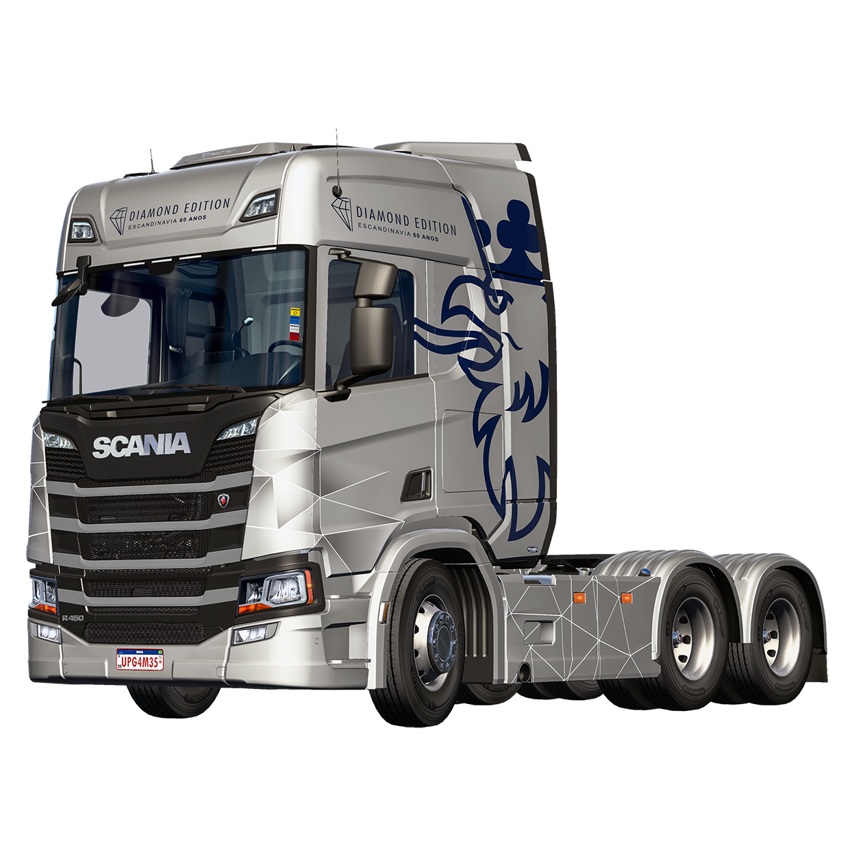 SKIN DIAMOND EDITION - SCANIA R NTG - CRJ MODDING