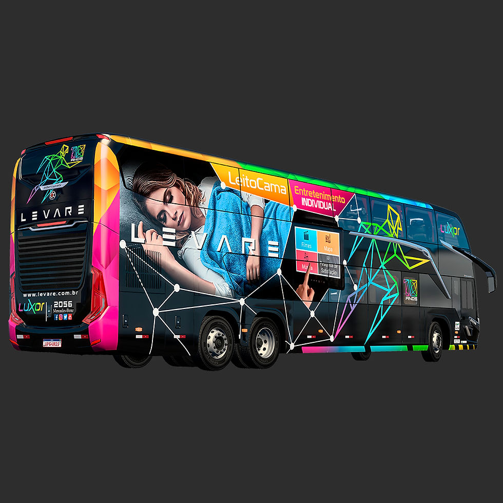 Miniatura: SKIN LEVARE 10 ANOS - MARCOPOLO G8 1800 DD MB - CD3DSHOP