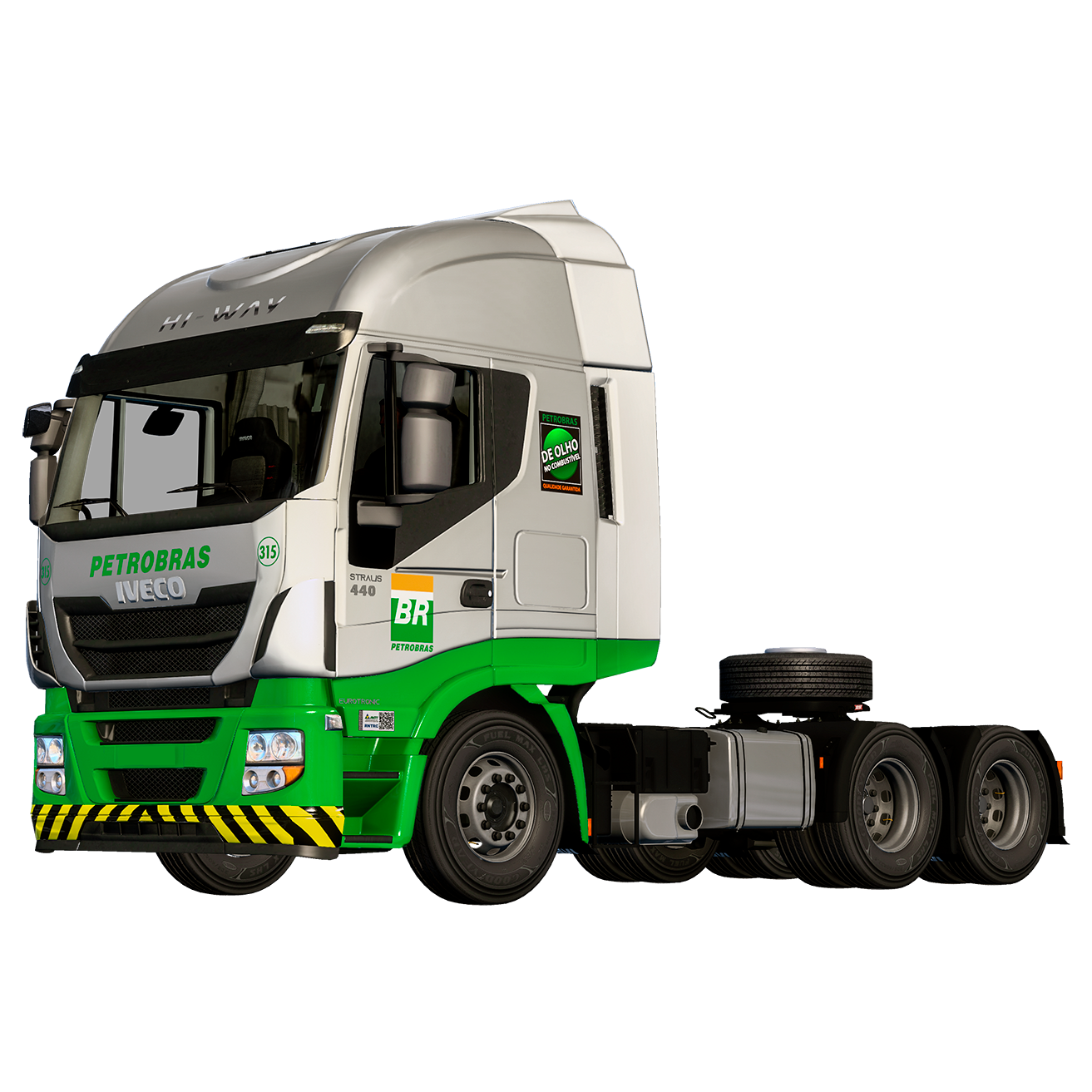 SKIN PETROBRAS - IVECO HI-WAY - LPMODS