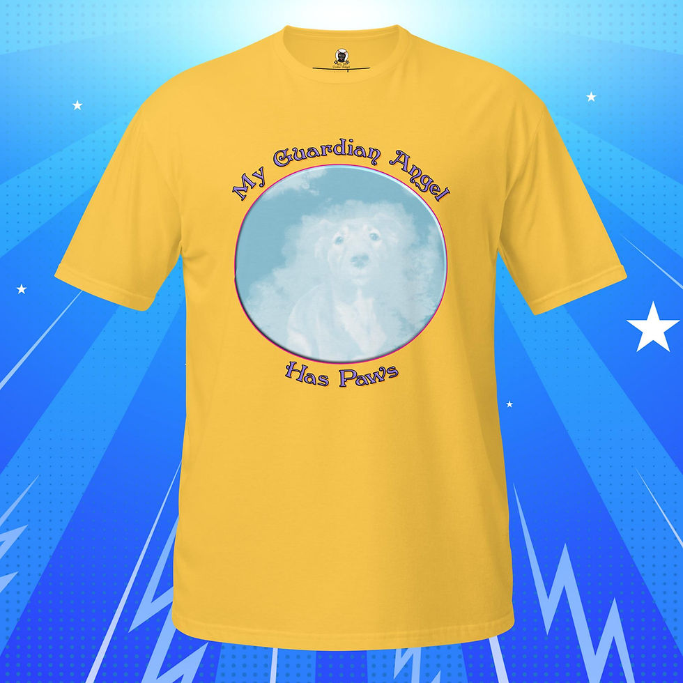 Thumbnail: My Guardian Angel Has Paws Unisex T-Shirt
