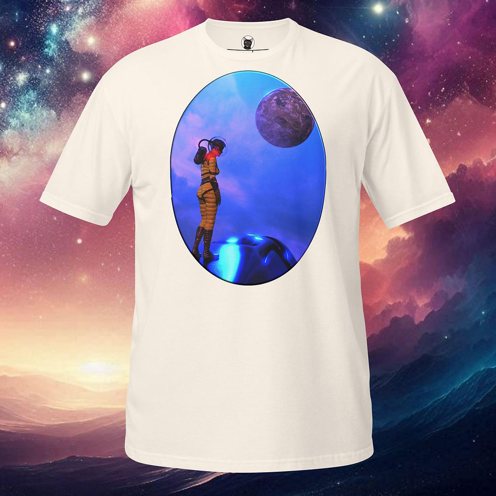 Thumbnail: Alone in Space Unisex T-Shirt