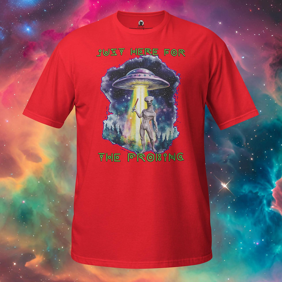 Thumbnail: "Just Here for the Probing"  Unisex T-Shirt
