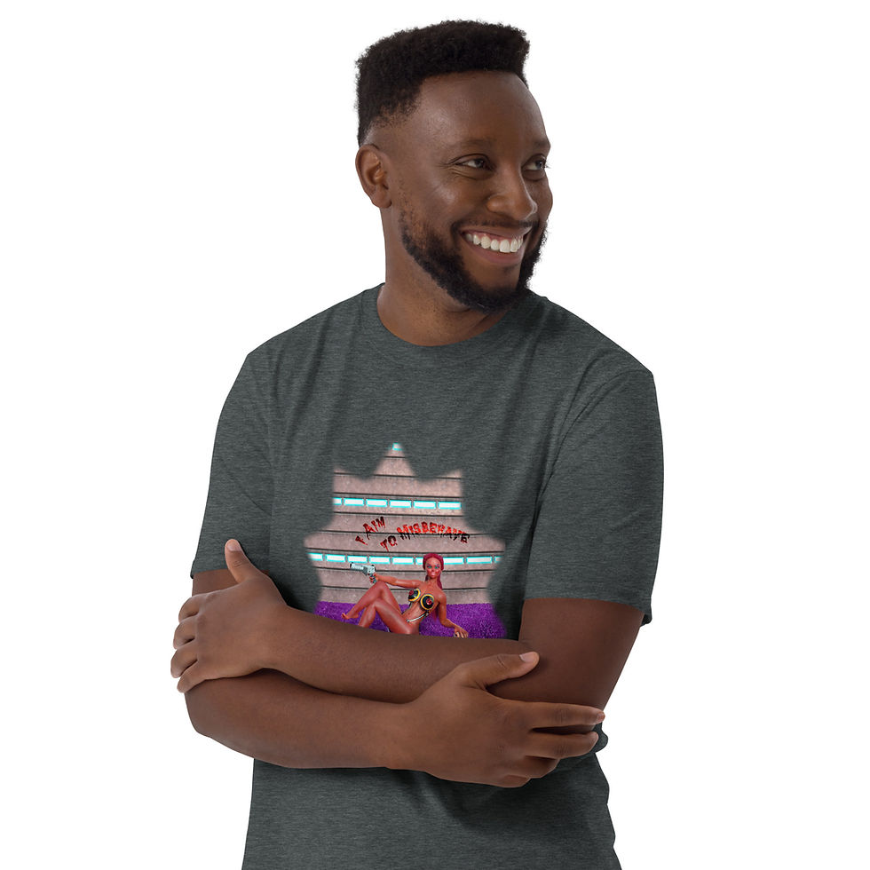 Thumbnail: "Misbehave" Short-Sleeve Unisex T-Shirt
