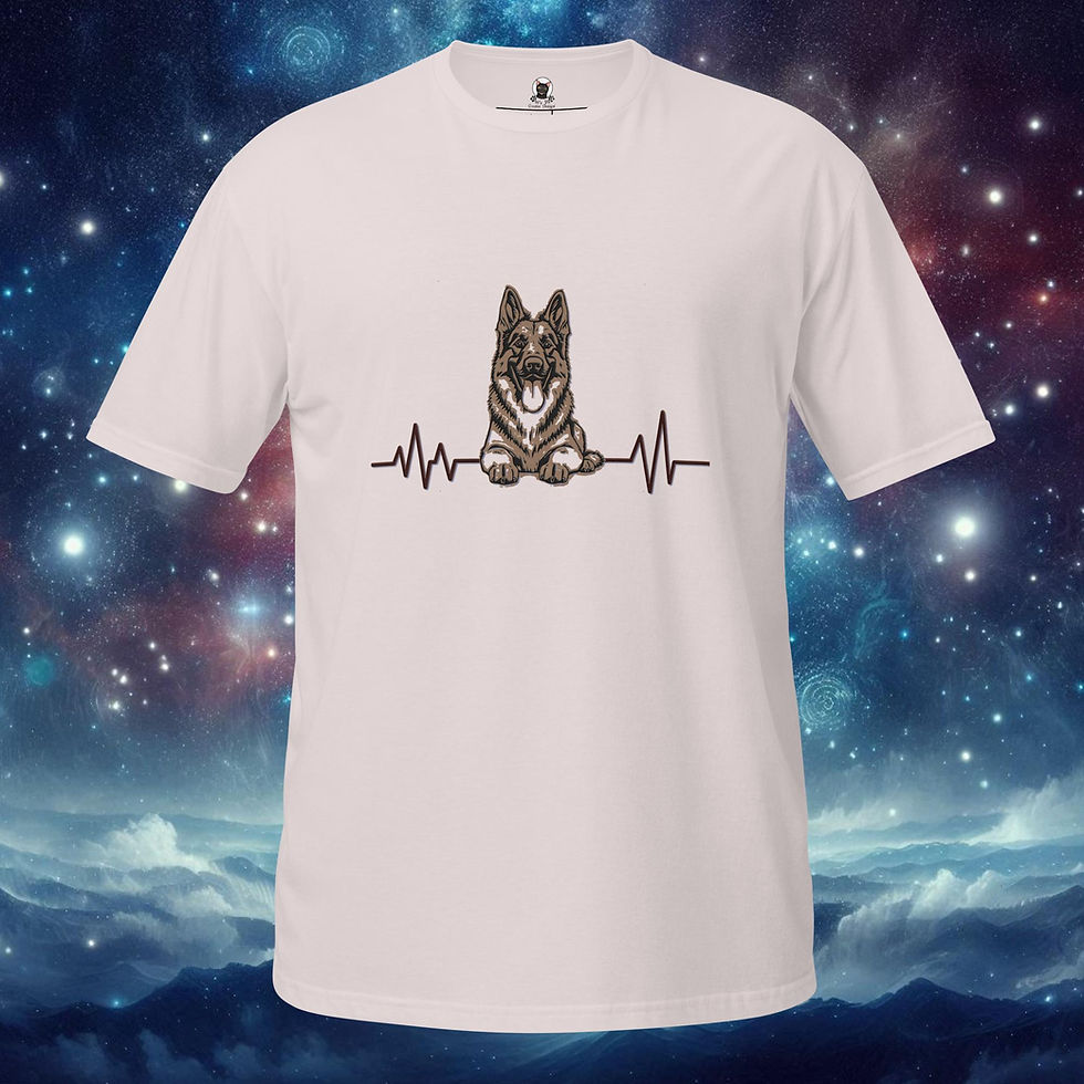 Thumbnail: Dog Heartbeat Unisex T-Shirt