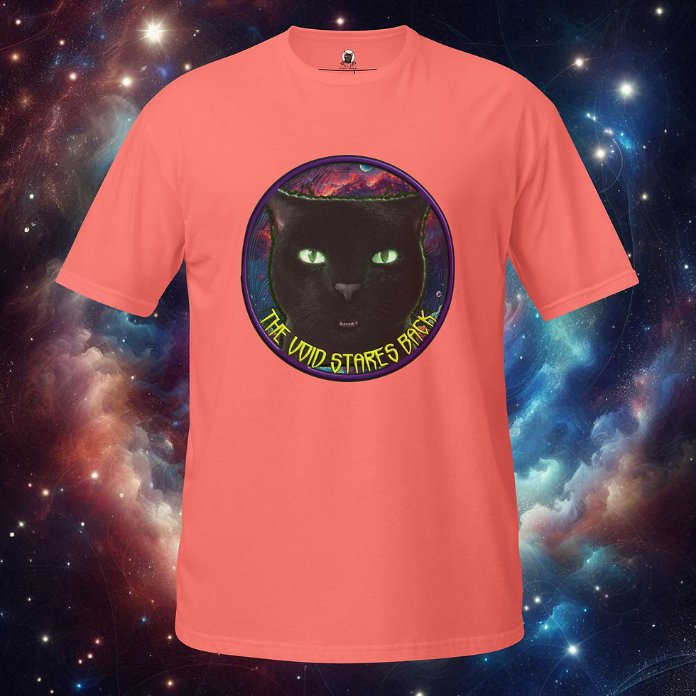 Thumbnail: The Void Stares Back Unisex T-shirt