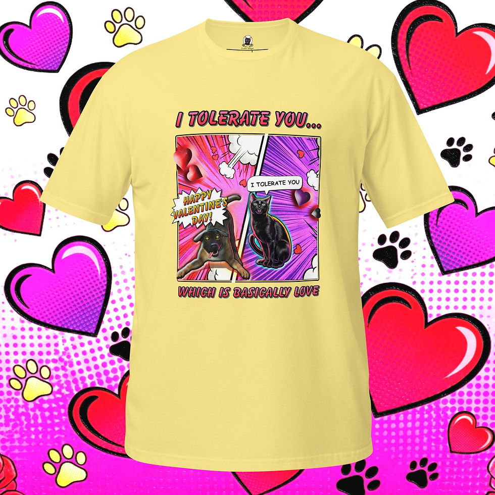 Thumbnail: I Tolerate You (Which Is Basically Love) Unisex T-Shirt