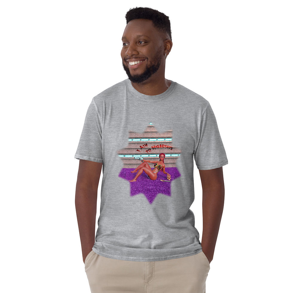 Thumbnail: "Misbehave" Short-Sleeve Unisex T-Shirt