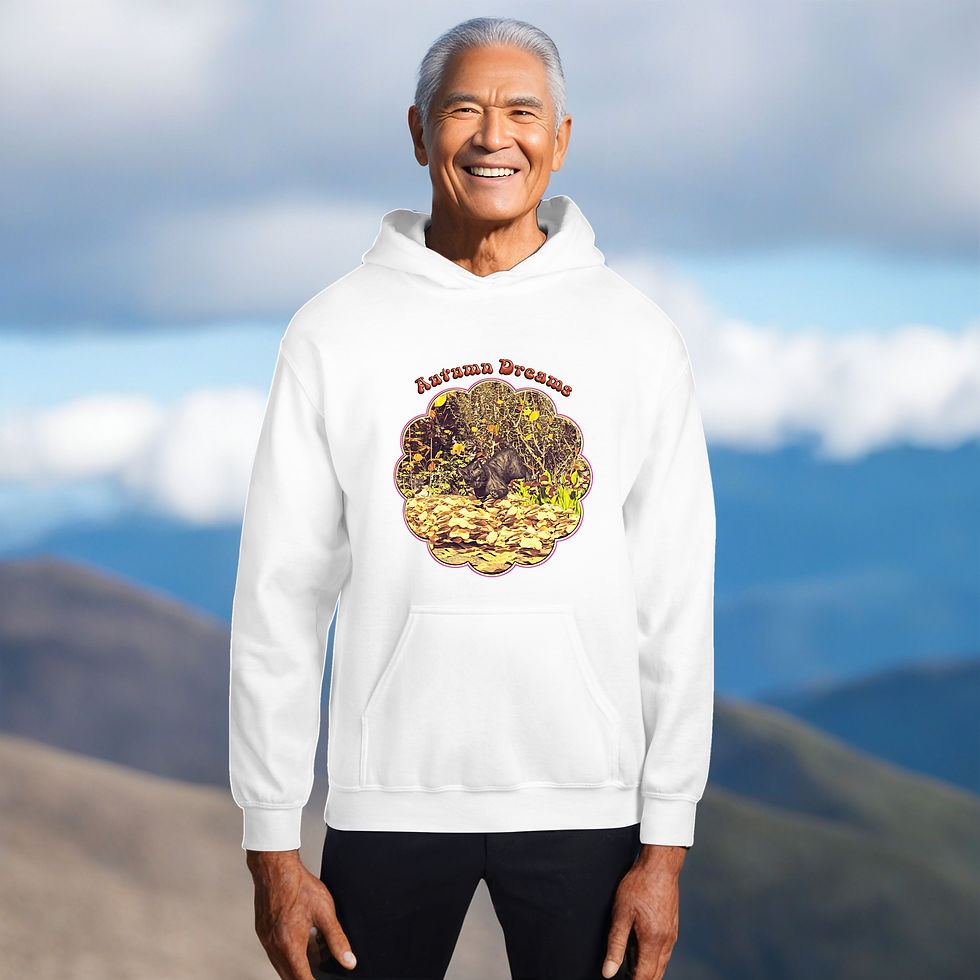 Thumbnail: Leaves Autumn Dreams Hoodie