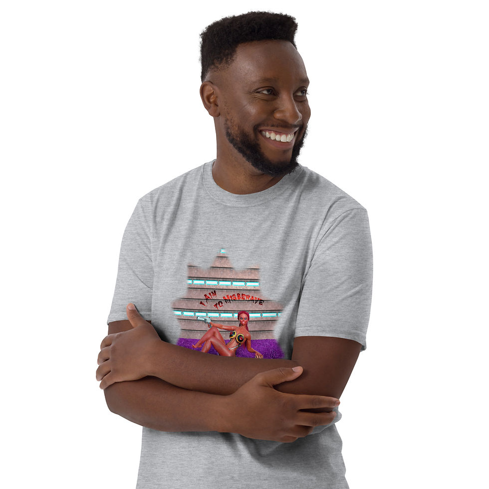 Thumbnail: "Misbehave" Short-Sleeve Unisex T-Shirt