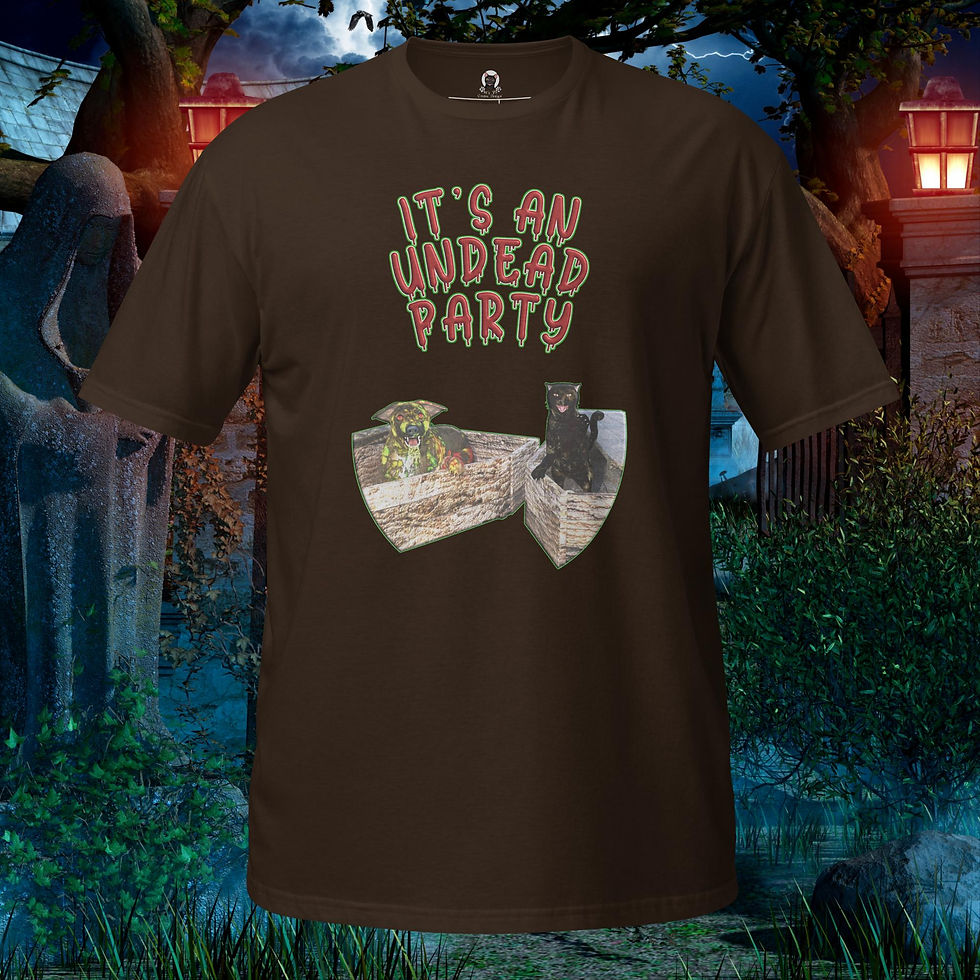 Thumbnail: It's an Undead Party Unisex T-Shirt