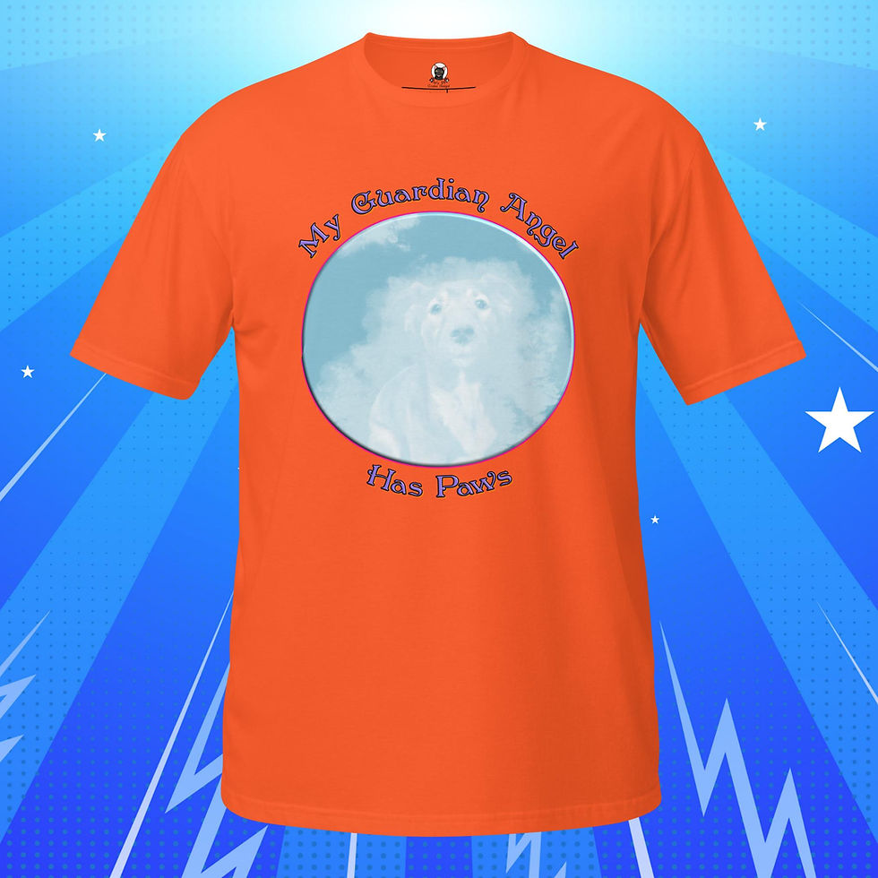 Thumbnail: My Guardian Angel Has Paws Unisex T-Shirt