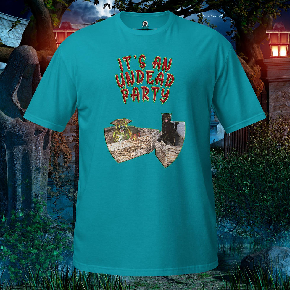 Thumbnail: It's an Undead Party Unisex T-Shirt