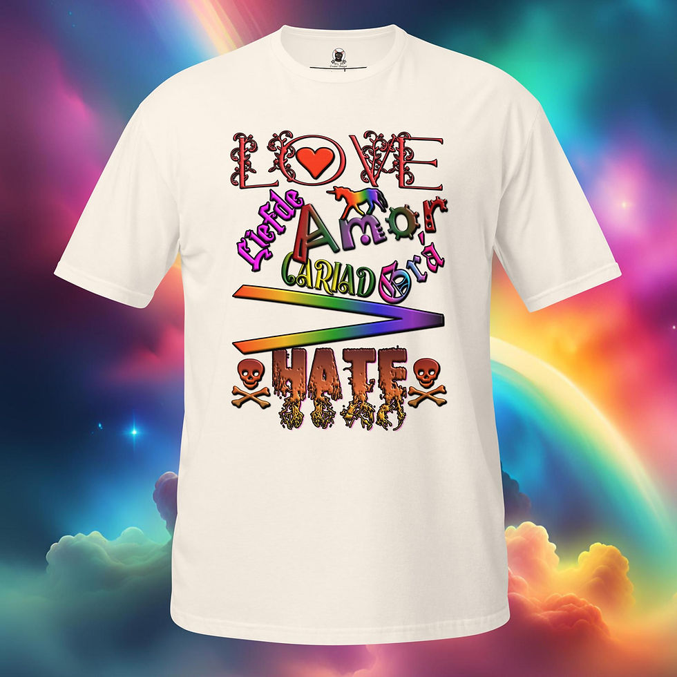 Thumbnail: Love is Greater Than Hate Unisex T-Shirt