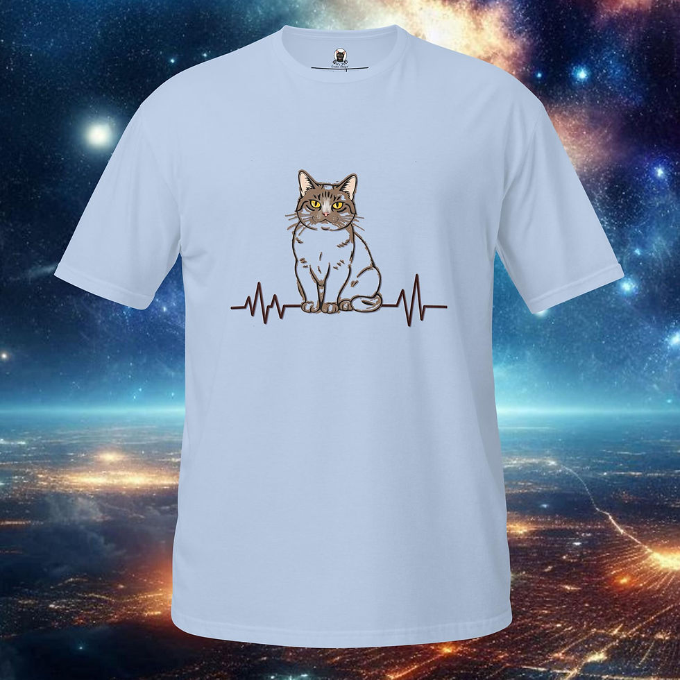 Thumbnail: Cat Heartbeat Unisex T-Shirt