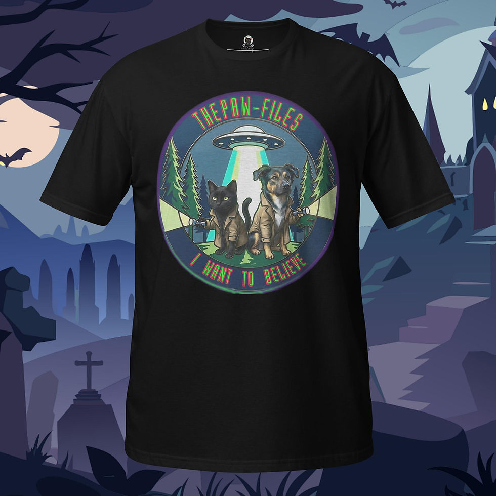 The Paw-Files Unisex T-ShirtThe Paw-Files Unisex T-Shirt