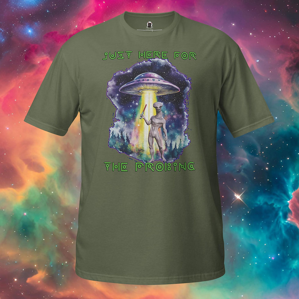 Thumbnail: "Just Here for the Probing"  Unisex T-Shirt