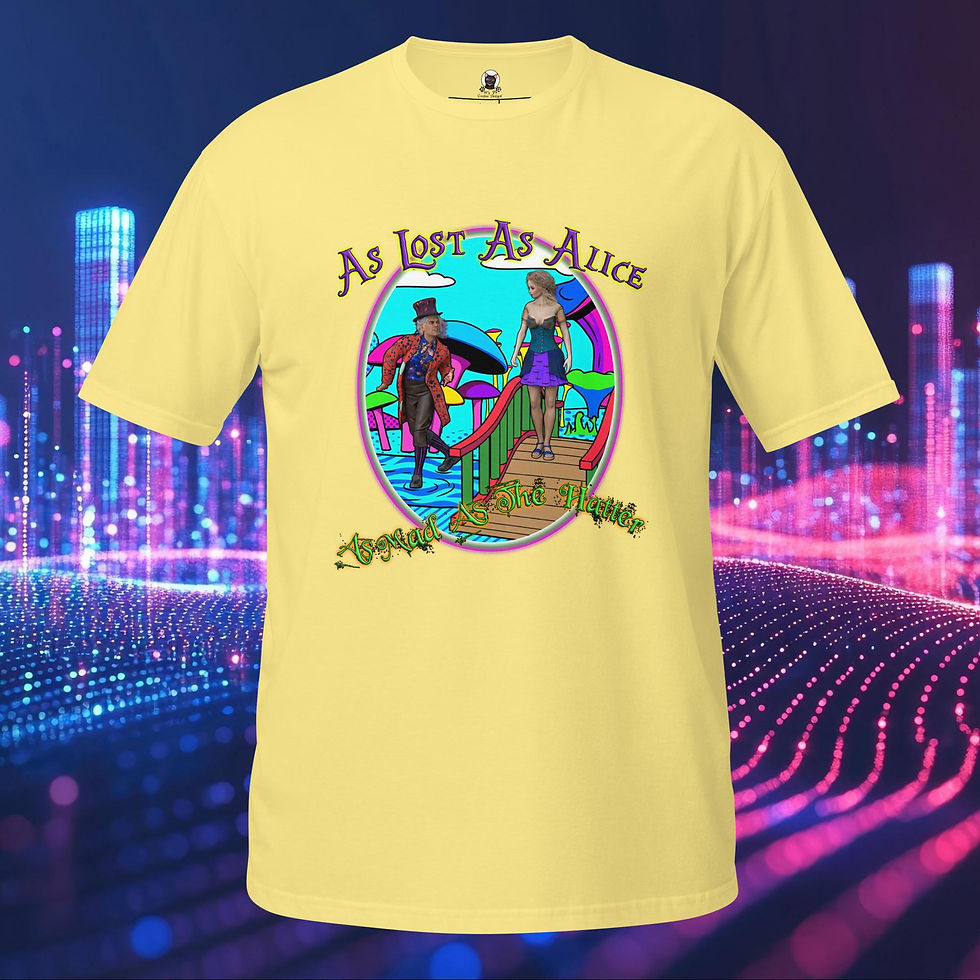 Thumbnail: As Lost as Alice, As Mad as the Hatter T-Shirt