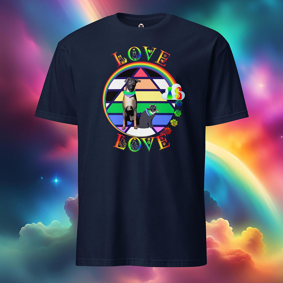 Thumbnail: Pride Love is Love Unisex T-Shirt