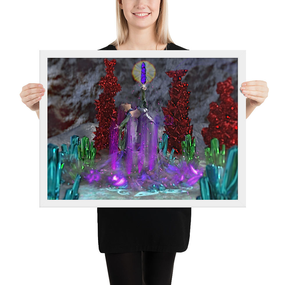 Thumbnail: "Communion" Framed photo paper poster