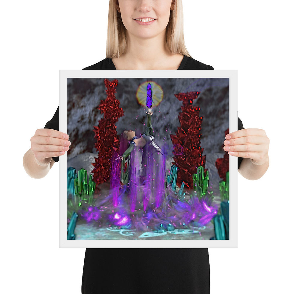 Thumbnail: "Communion" Framed photo paper poster
