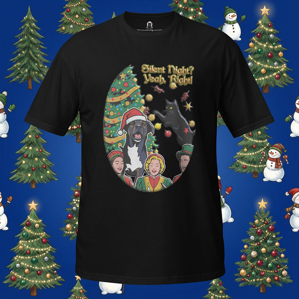 Silent Night, Yeah Right! T-Shirt