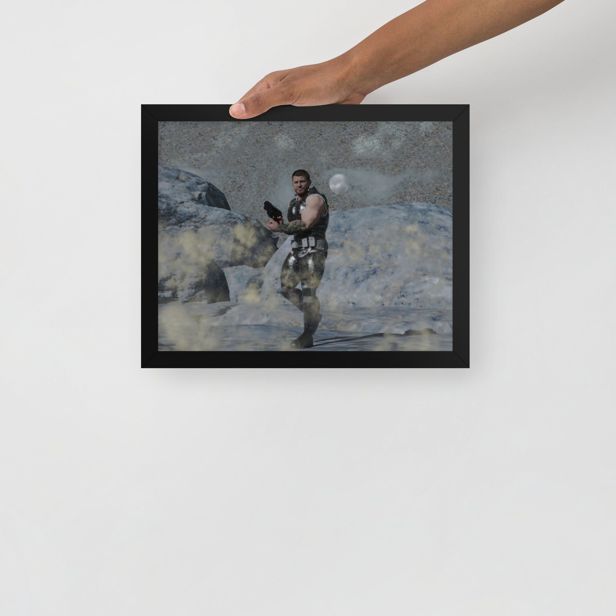 "the Patrol" Framed photo paper poster