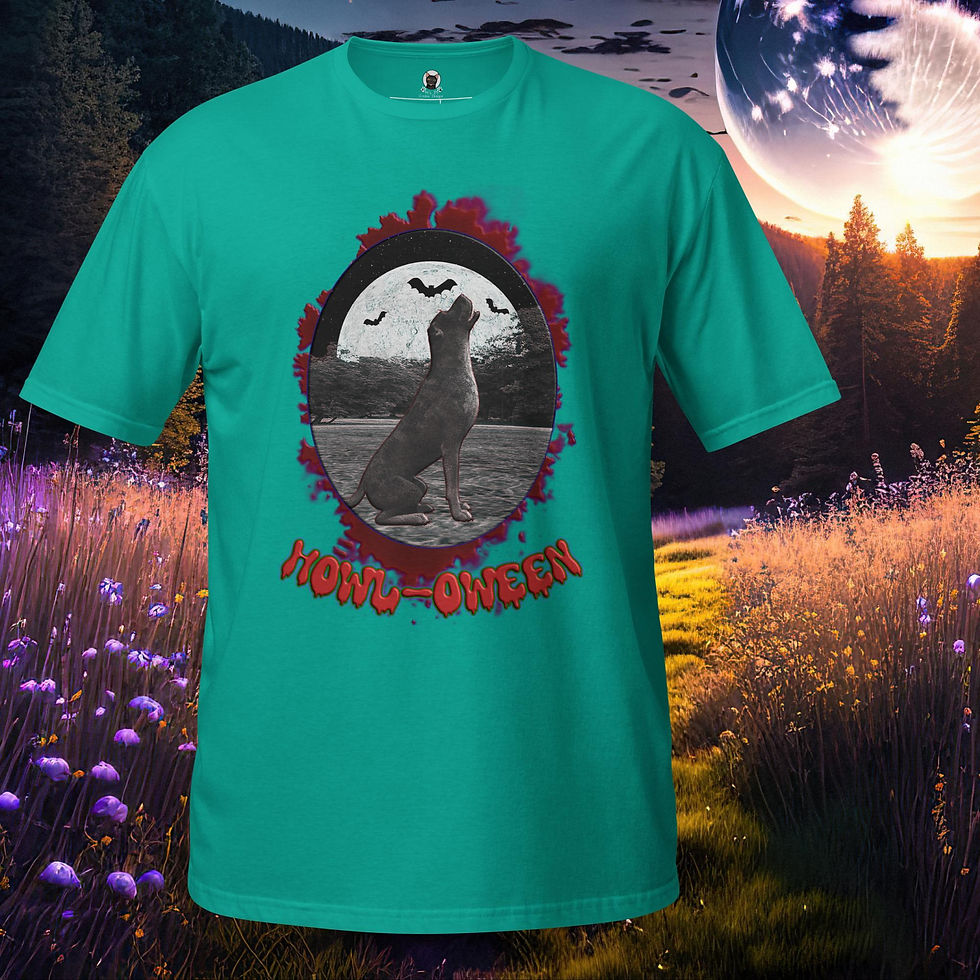 Thumbnail: Howl-Oween Unisex T-Shirt