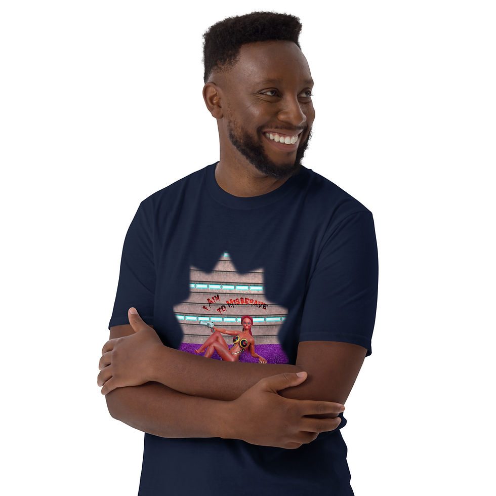 Thumbnail: "Misbehave" Short-Sleeve Unisex T-Shirt