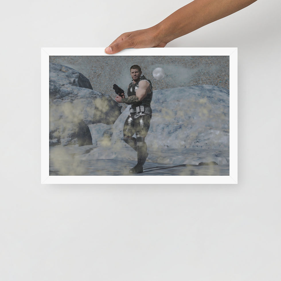Thumbnail: "the Patrol" Framed photo paper poster