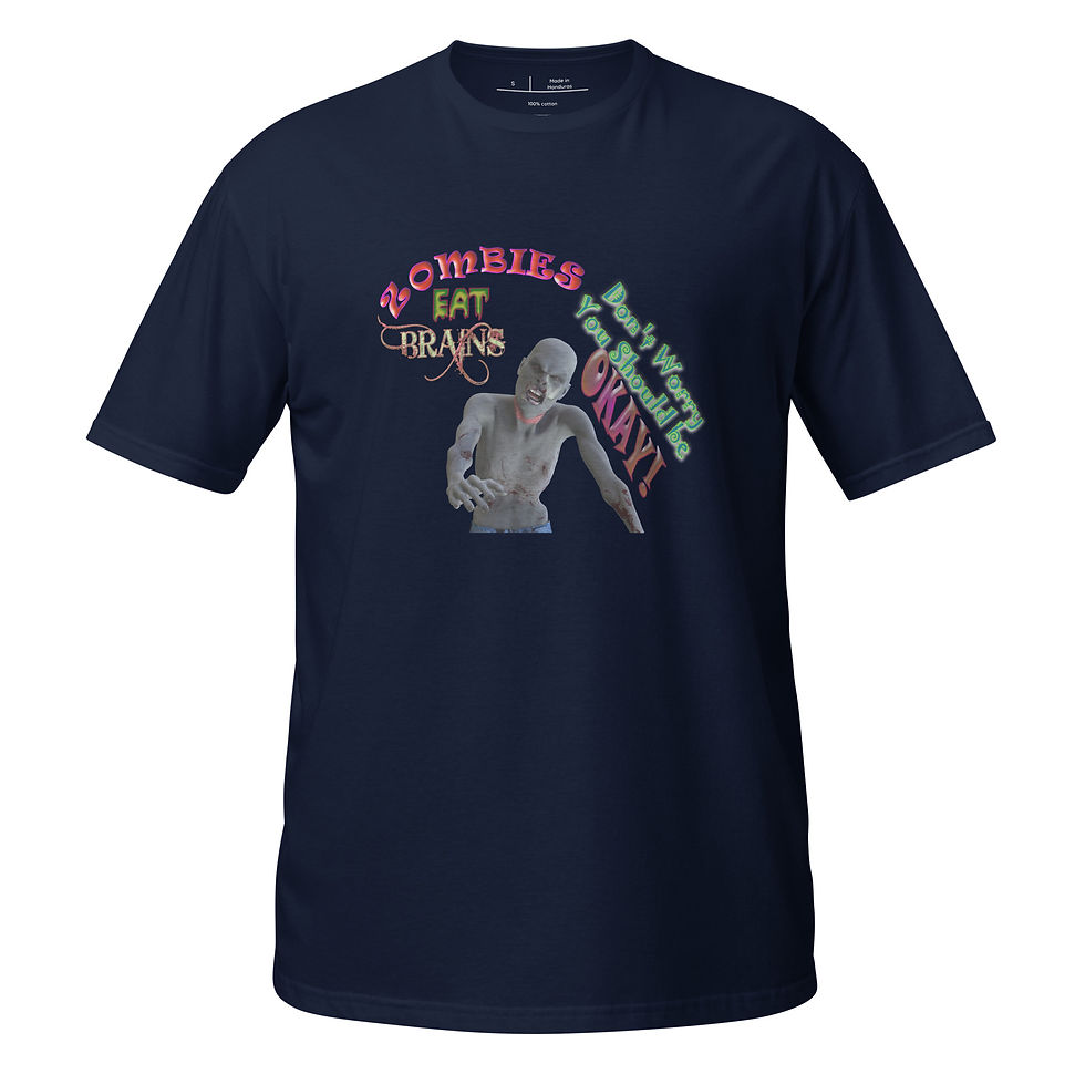 Thumbnail: Zombies Eat Brains Unisex T-Shirt