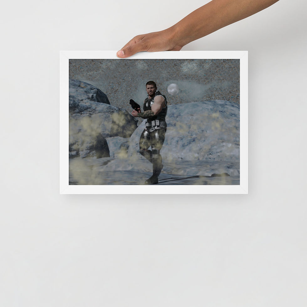 Thumbnail: "the Patrol" Framed photo paper poster