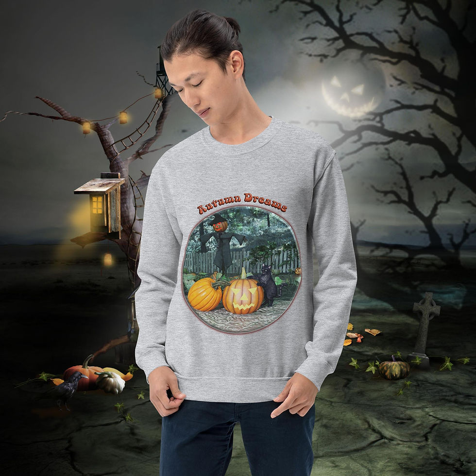 Thumbnail: Pumpkin Autumn Dreams Sweatshirt