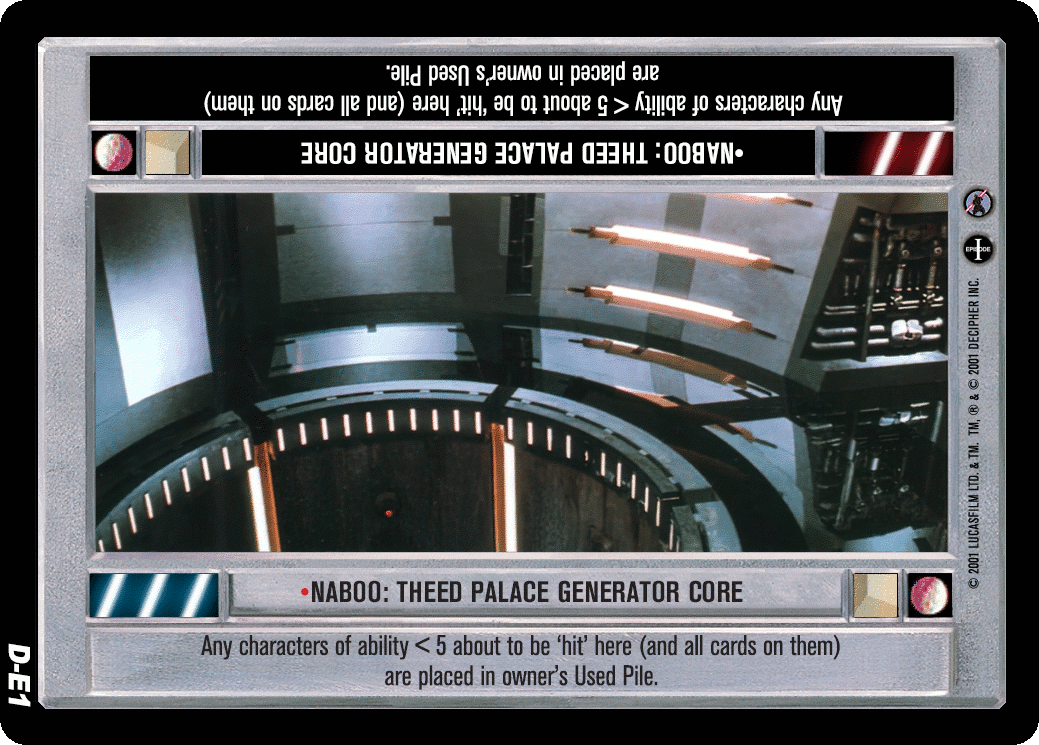 Naboo: Theed Palace Generator Core