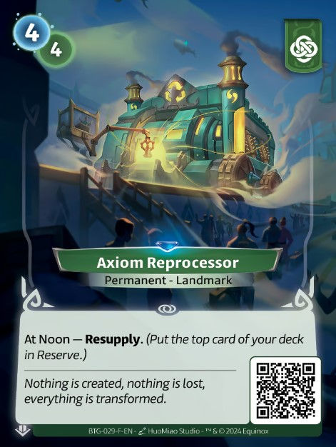 Axiom Reprocessor