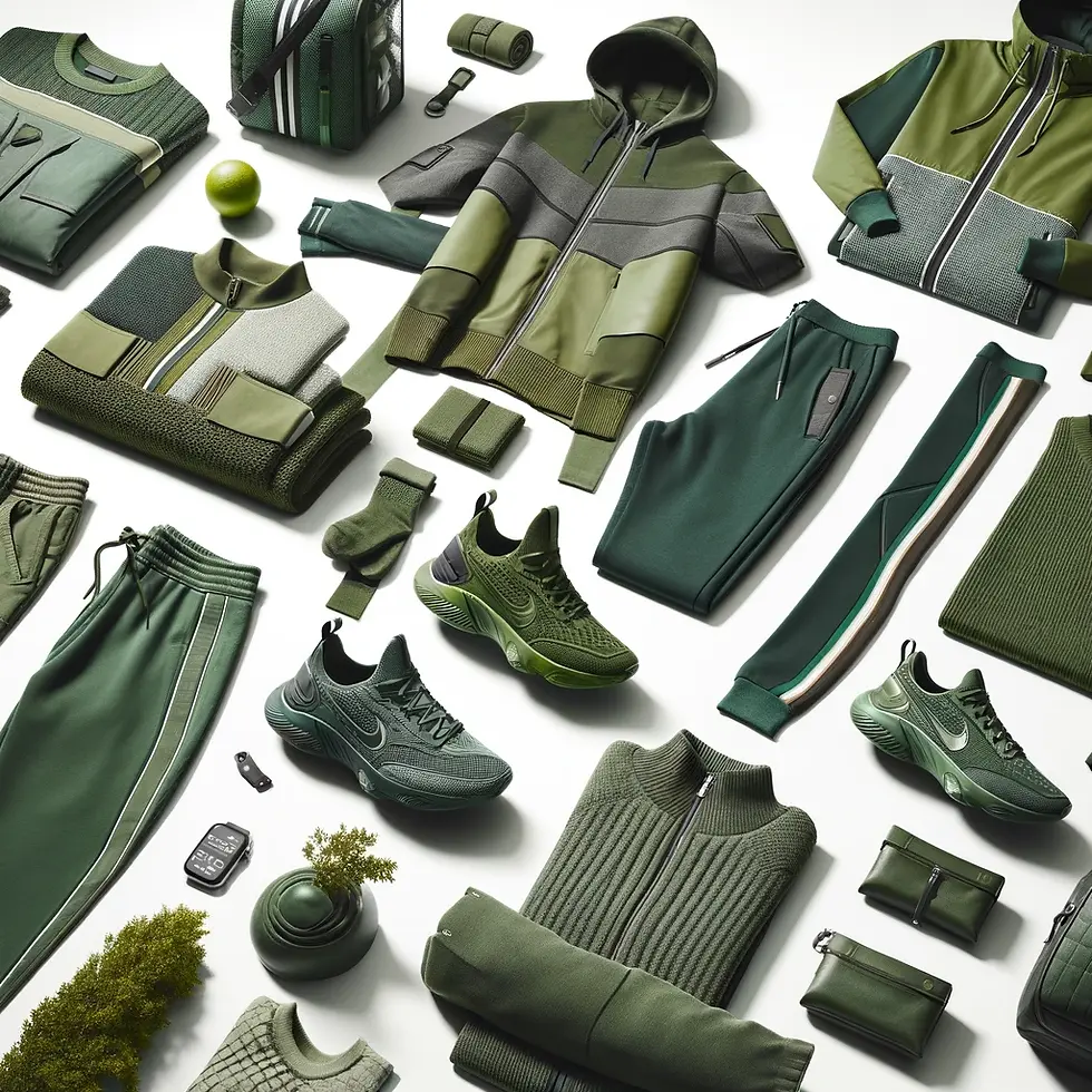 Verde Oliva: A Cor Atemporal que Define o Inverno '24