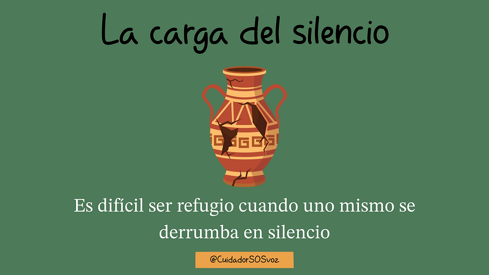 La carga del silencio