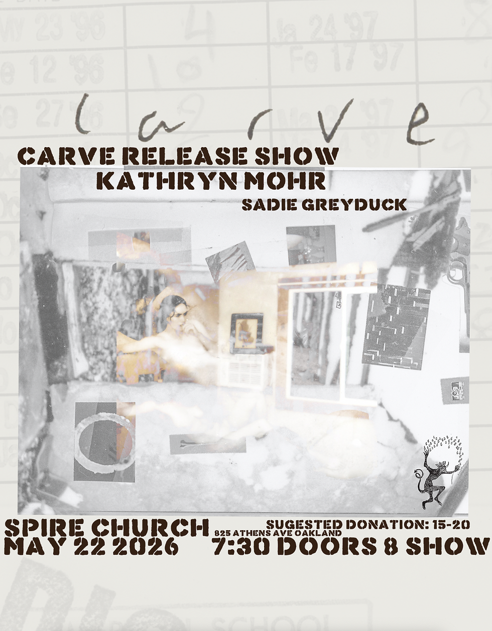 Carve Release Show: Kathryn Mohn and Sadie Greyduck
