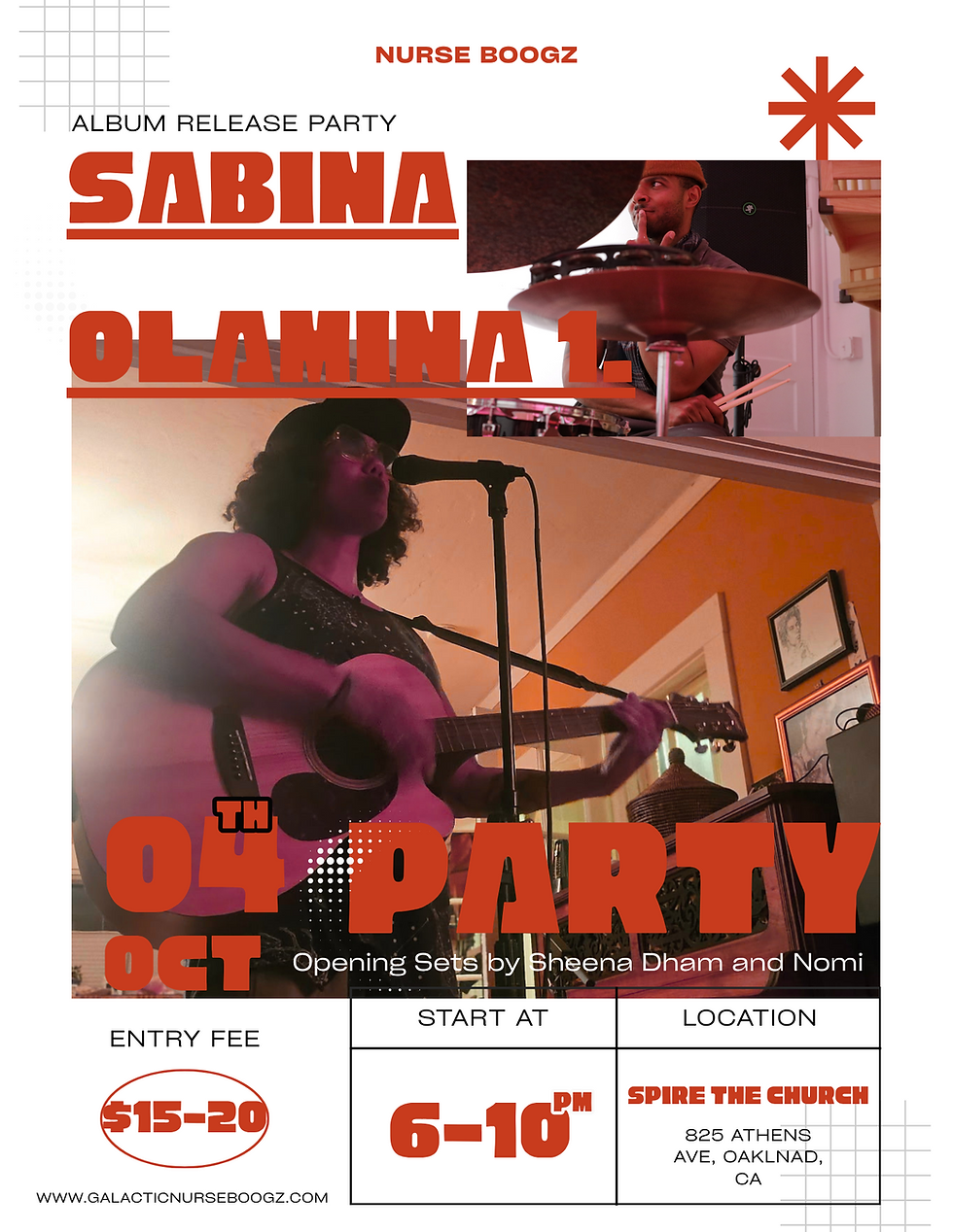 Sabina Olamina 1. Album Release Party