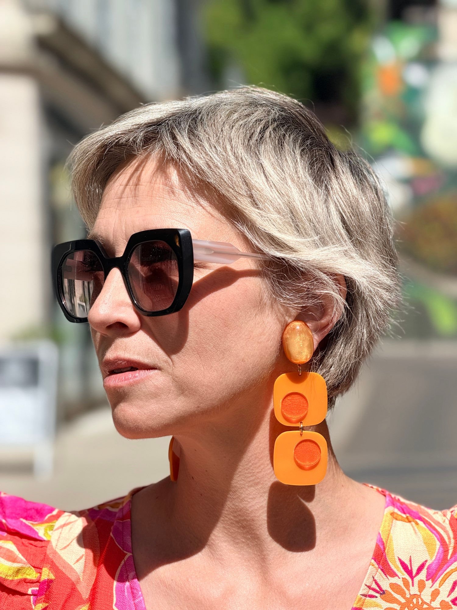 Armelle - orange pop & orange transparent