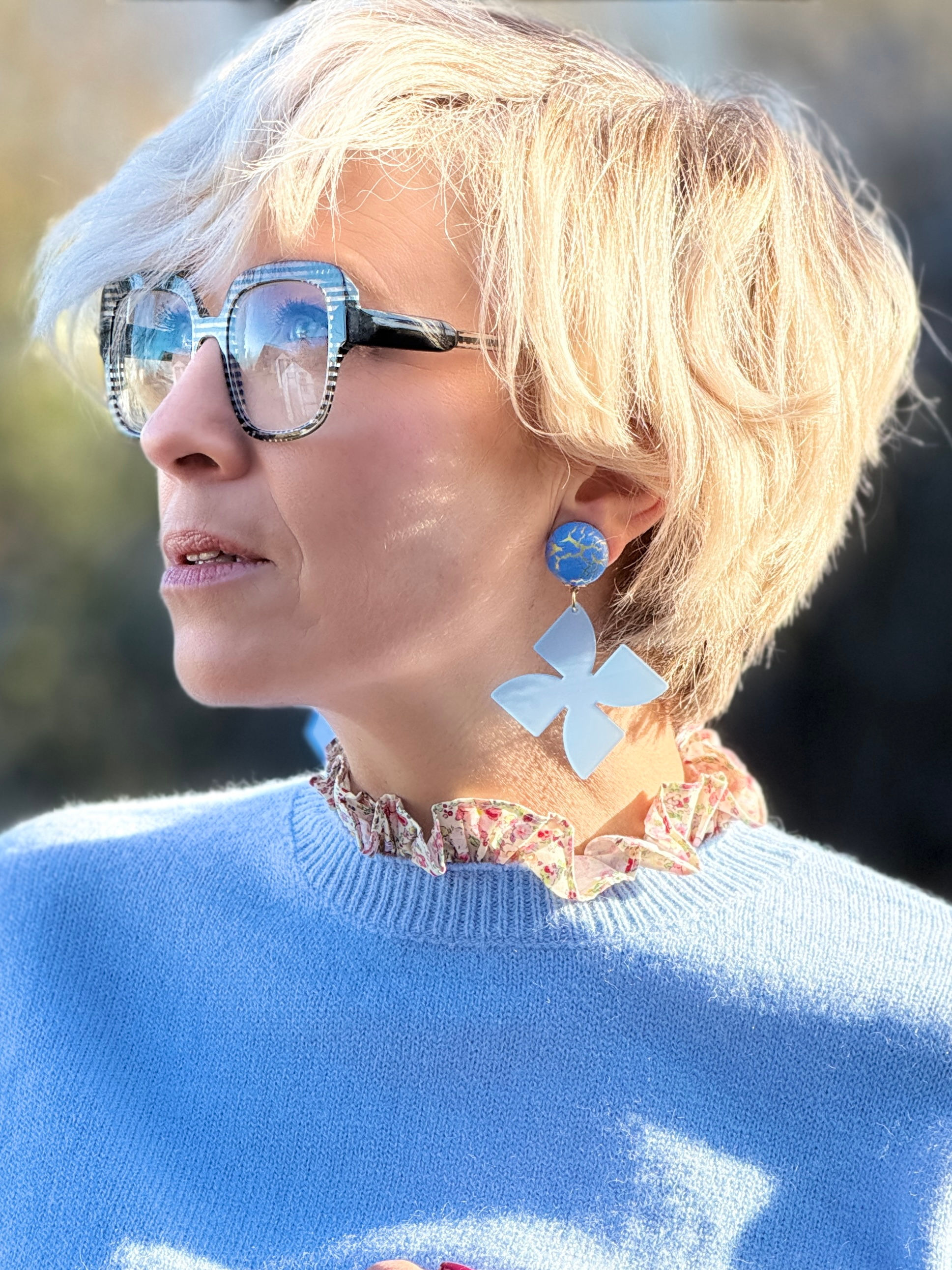 Hannah - bleu givré - taille S