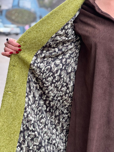Veste Vert Anis D.Exterior - Taille 38, Neuf Jamais Porté (sans étiquettes) | Style Habillé/décontracté