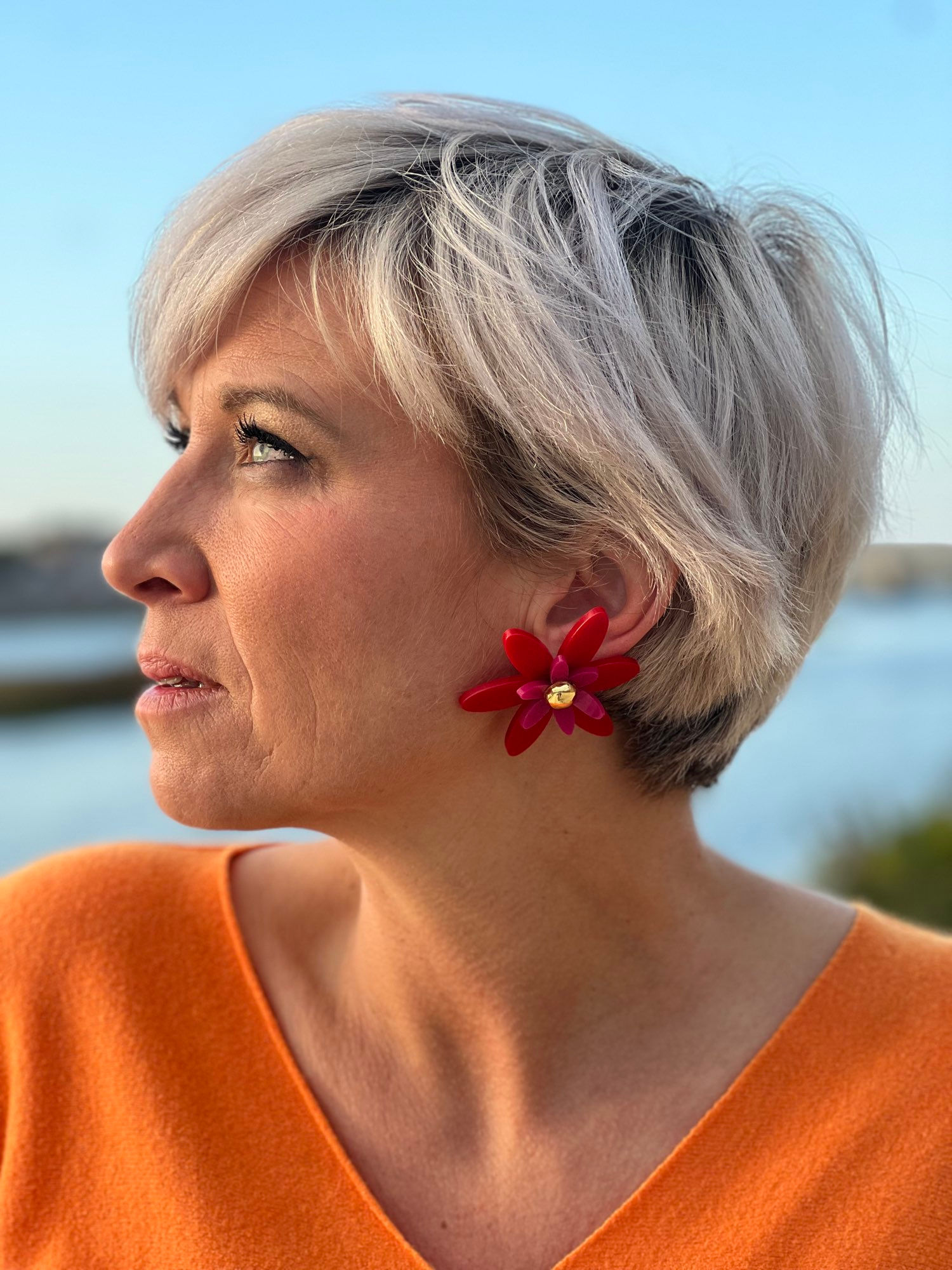 Joanne - Pop : rouge & fushia -taille S