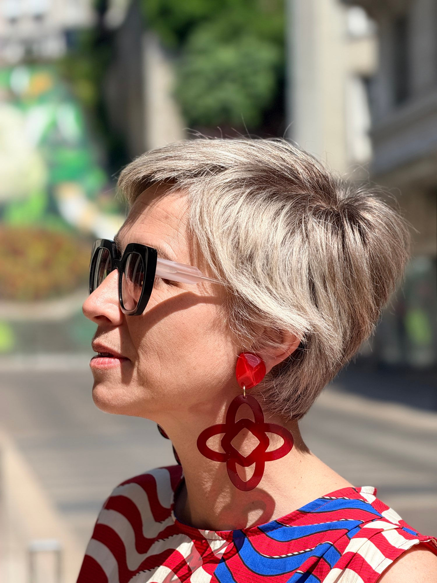 Aleen - rouge transparent - taille M