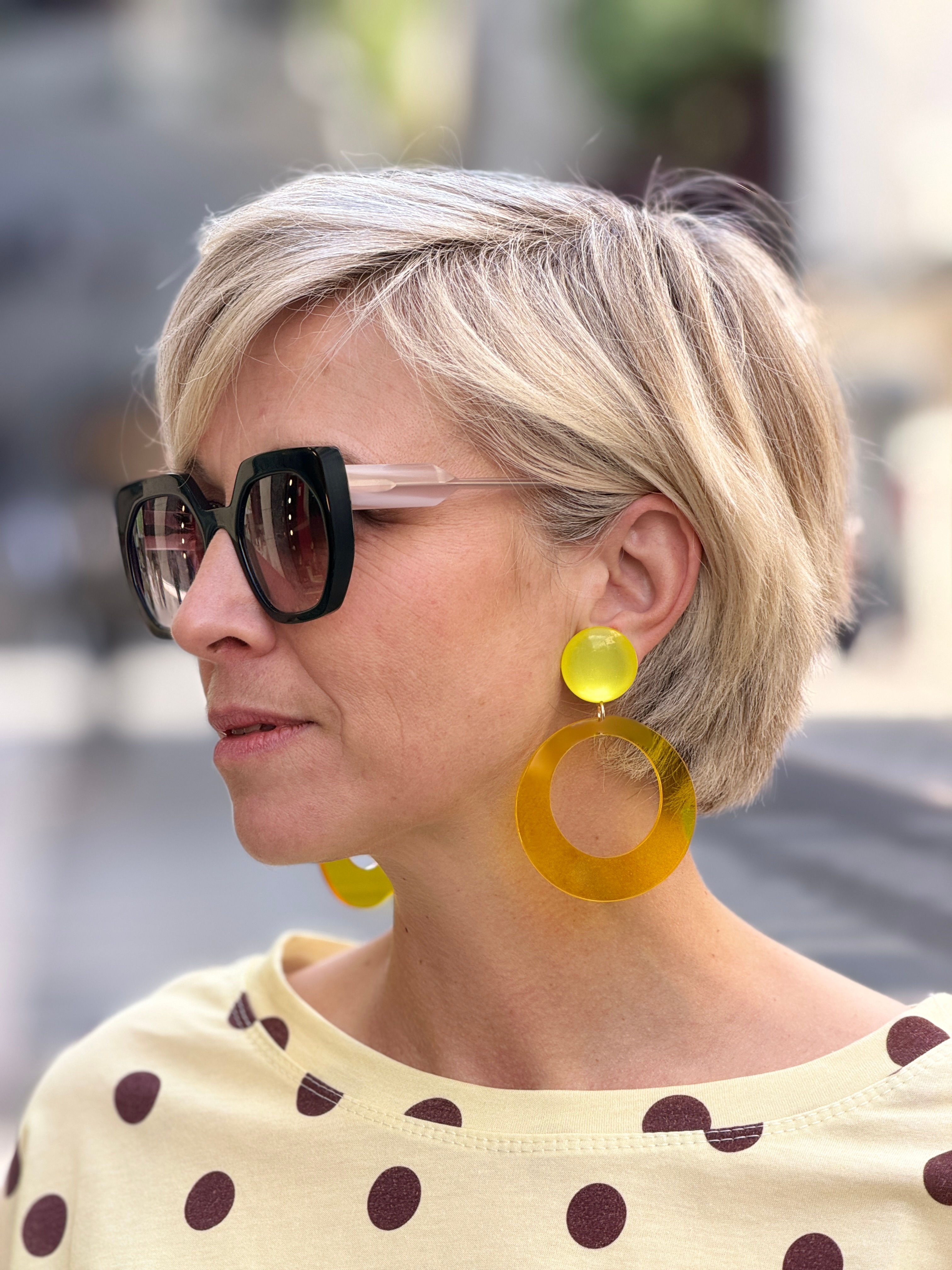 Annabelle- jaune translucide - taille s